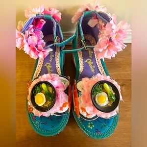 Irregular Choice Ramen Sandals Size 37